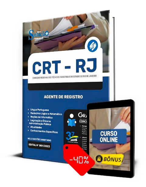 Apostila CRT RJ 2023 PDF Download Grátis Concurso CRT RJ