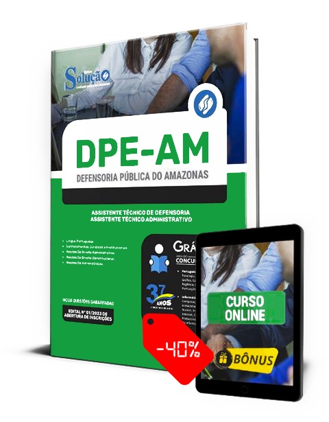 Apostila DPE AM 2023 PDF Grátis Concurso DPE Amazonas 2023