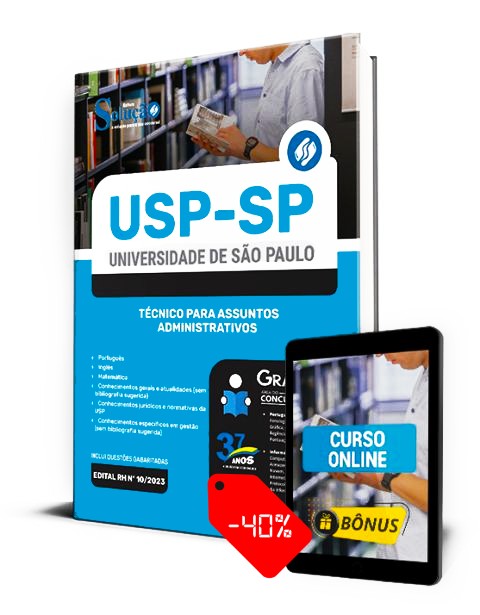 Apostila USP 2023 PDF Download Grátis Técnico USP 2023