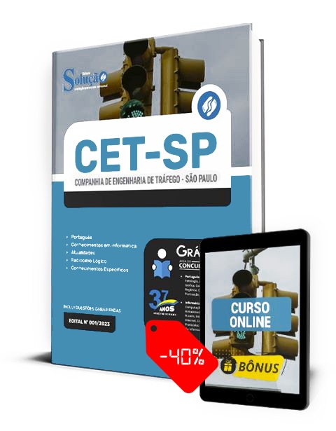Apostila CET SP 2023 PDF Download Agente Gestor de Trânsito