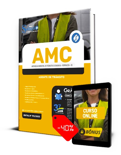 Apostila Concurso AMC Fortaleza 2023 PDF Download Impressa