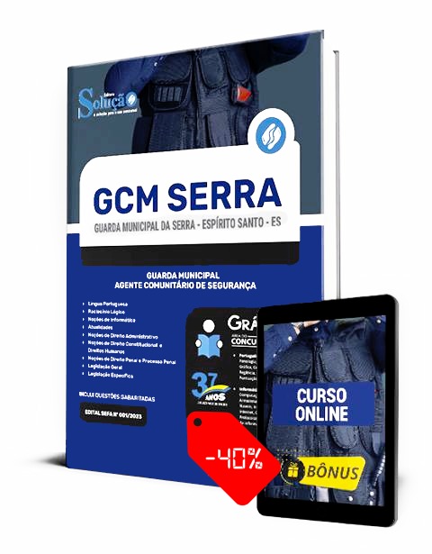 Apostila Concurso GCM Serra ES 2023 PDF Download e Impressa