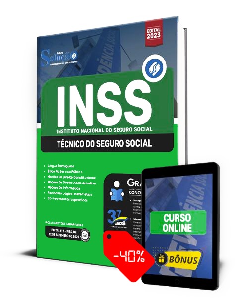 Apostila INSS 2023 PDF e Impressa Técnico do INSS 2023