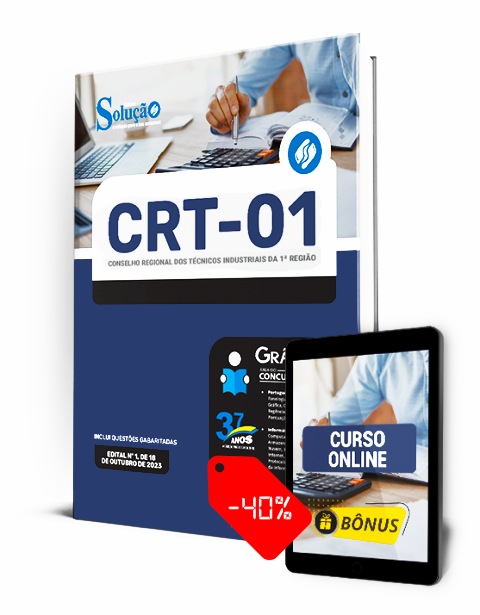 Apostila Concurso CRT 1 2023 PDF Download e Impressa
