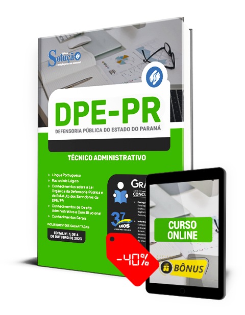 Apostila Concurso DPE PR 2023 PDF Download e Impressa