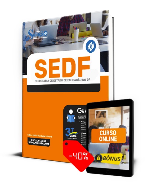 Apostila Concurso SEDF 2023 PDF Download e Impressa