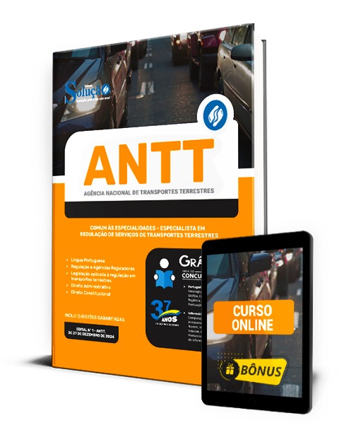 Apostila Concurso ANTT 2024 PDF Download e Impressa