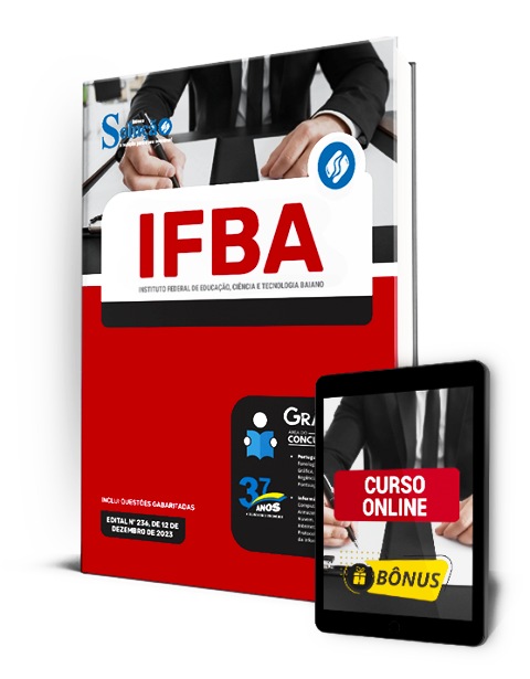 Apostila Concurso IFBA 2024 PDF Download e Impressa
