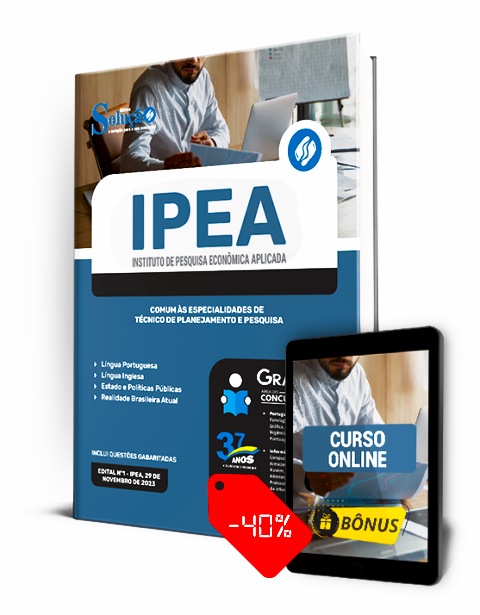 Apostila Concurso IPEA 2023 PDF Download e Impressa