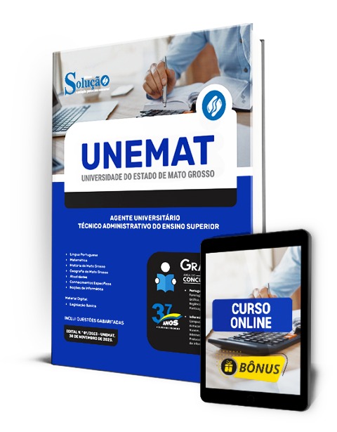 Apostila Concurso UNEMAT 2024 PDF Download e Impressa