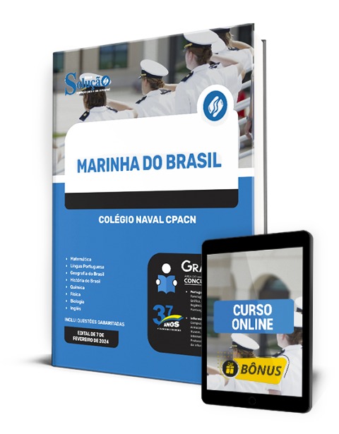 Apostila Concurso MARINHA DO BRASIL 2024 PDF e Impressa Colégio Naval