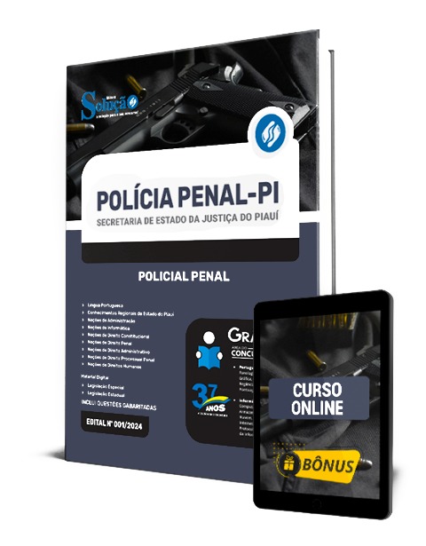 Apostila Concurso Polícia Penal PI 2024 PDF Download e Impressa