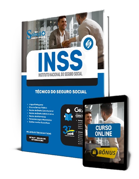Apostila Concurso INSS 2024 PDF Grátis Curso Online