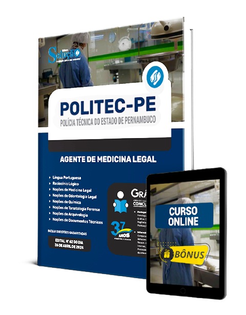 Apostila Concurso POLITEC PE 2024 PDF Grátis Curso Online