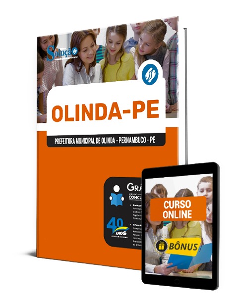 Apostila Concurso Olinda 2024 PDF Grátis Curso Online