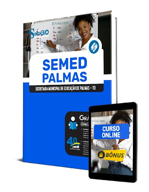 Apostila Concurso SEMED Palmas 2024 PDF Download Grátis Curso Online