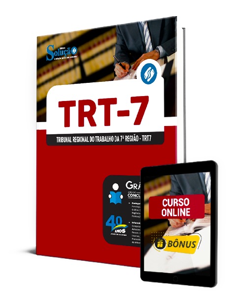 Apostila Concurso TRT 7 Região 2024 PDF Download Grátis Curso Online