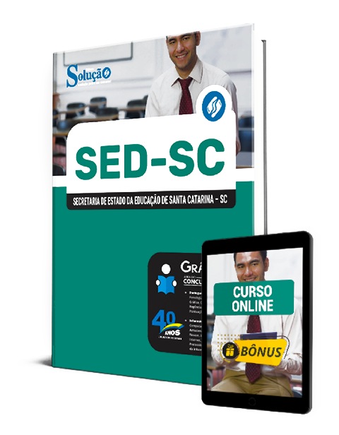Apostila SED SC 2024 PDF Grátis Concurso SED SC 2024