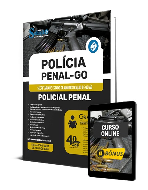 Apostila Polícia Penal Goiás 2024 PDF Download Grátis Curso Online